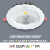 Đèn downlight led 1 chế độ AFC 529A 15W