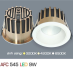 Đèn downlight led 1 chế độ AFC 545 9W