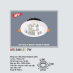 Đèn downlight led 1 chế độ AFC 548 7W 1C