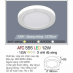 Đèn led nổi cao cấp 3 chế độ AFC 555 12W 3C