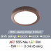 Đèn led nổi cao cấp 3 chế độ AFC 555 NÂU 6W 3C