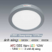 Đèn led nổi cao cấp 3 chế độ AFC 555 XÁM 12W 3C