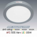 Đèn led nổi cao cấp 1 chế độ AFC 555 XÁM 22W 1C