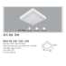 Đèn led nổi cao cấp 1 chế độ AFC 556 12W 1C