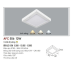 Đèn led nổi cao cấp 3 chế độ AFC 556 12W 3C
