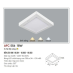 Đèn led nổi cao cấp 3 chế độ AFC 556 18W 3C