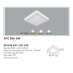 Đèn led nổi cao cấp 1 chế độ AFC 556 6W 1C