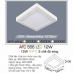 Đèn led nổi cao cấp 3 chế độ AFC 556 12W 3C