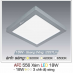 Đèn led nổi cao cấp 3 chế độ AFC 556 XÁM 18W 3C