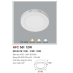 Đèn led nổi cao cấp 1 chế độ AFC 561 12W