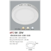 Đèn led nổi cao cấp 1 chế độ AFC 561 22W