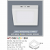 Đèn led nổi cao cấp 1 chế độ AFC 562 18W