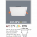 Đèn downlight led 1 chế độ AFC 577 13W