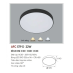 Đèn led nổi cao cấp 1 chế độ AFC 579D 22W