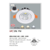 Đèn downlight led 1 chế độ AFC 596 9W 1CD