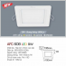 Đèn downlight led 1 chế độ AFC 609 9W