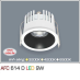 Đèn downlight led 1 chế độ AFC 614D 9W