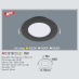 Đèn downlight led 1 chế độ AFC 616D 3W