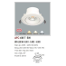 Đèn downlight led 1 chế độ AFC 618T 5W