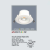 Đèn downlight led 1 chế độ AFC 618T 7W 1C