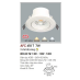 Đèn downlight led 3 chế độ AFC 618T 7W 3C
