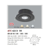 Đèn downlight led 1 chế độ AFC 622D 1W