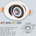 Đèn downlight led 1 chế độ AFC 626 5W 1C
