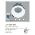 Đèn downlight led 1 chế độ AFC 638 15W