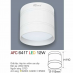 Đèn lon nổi led AFC 641T 12W