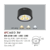 Đèn lon nổi led Đèn lon nối led 643D 3W