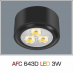 Đèn lon nổi led Đèn lon nối led 643D 3W