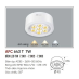 Đèn lon nổi led Đèn lon nối led 643T 7W