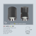 Đèn lon nổi led AFC 645D 9W