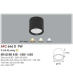Đèn led nổi cao cấp 3 chế độ AFC 646D 9W 3C