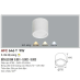 Đèn led nổi cao cấp 3 chế độ AFC 646T 9W 3C