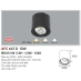 Đèn lon nổi led AFC 647D12W