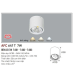 Đèn lon nổi led AFC 647T 7W
