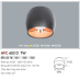 Đèn led nổi cao cấp 1 chế độ AFC 653D 7W