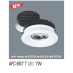 Đèn downlight led 1 chế độ AFC 657T 7W 1CD