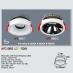 Đèn downlight led 1 chế độ AFC 665 10W 1C