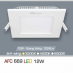 Đèn downlight led 1 chế độ AFC 669 12W 1C