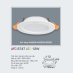Đèn downlight led 1 chế độ AFC 674T 12W 1C