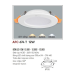 Đèn downlight led 1 chế độ AFC 674T 12W 1C