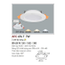 Đèn downlight led 3 chế độ AFC 674T 7W 3C
