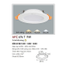 Đèn downlight led 3 chế độ AFC 674T 9W 3C