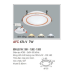 Đèn downlight led 1 chế độ AFC 674V 7W 1C