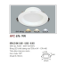 Đèn downlight led 1 chế độ AFC 676 9W 1C