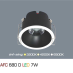 Đèn downlight led 1 chế độ AFC 680D 7W