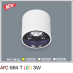 Đèn lon nổi led AFC 684T 3W
