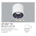 Đèn lon nổi led AFC 684T 7W
